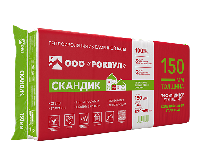 ROCKWOOL СКАНДИК 150